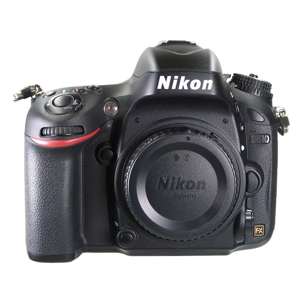 Nikon D610 Dslr Camera Body Only And Sports Action Grip Top Accessory Kit