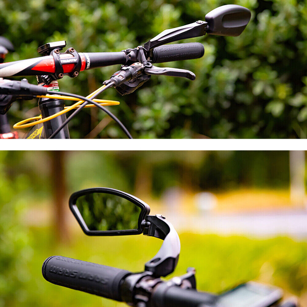 Great Choice Products 2X 360°Rotate Bike Bicycle Cycling Rear View Mirror Handlebar Safety Rearview