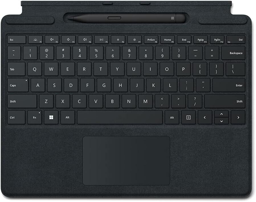 Microsoft Surface Pro Signature Keyboard/Cover Case with Slim Pen 2 Black