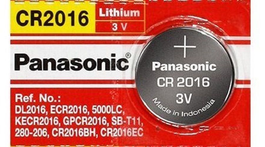 Panasonic 1 x PANASONIC CR 2016 CR2016 CR2016 LITHIUM COIN CELL Button Battery Exp 2030