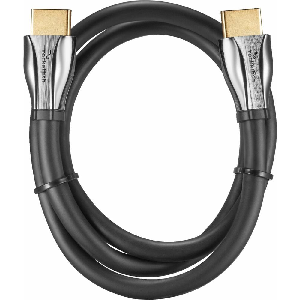 Rocketfish- 2' 8K Ultra High Speed HDMI 2.1 Certified Cable - Black