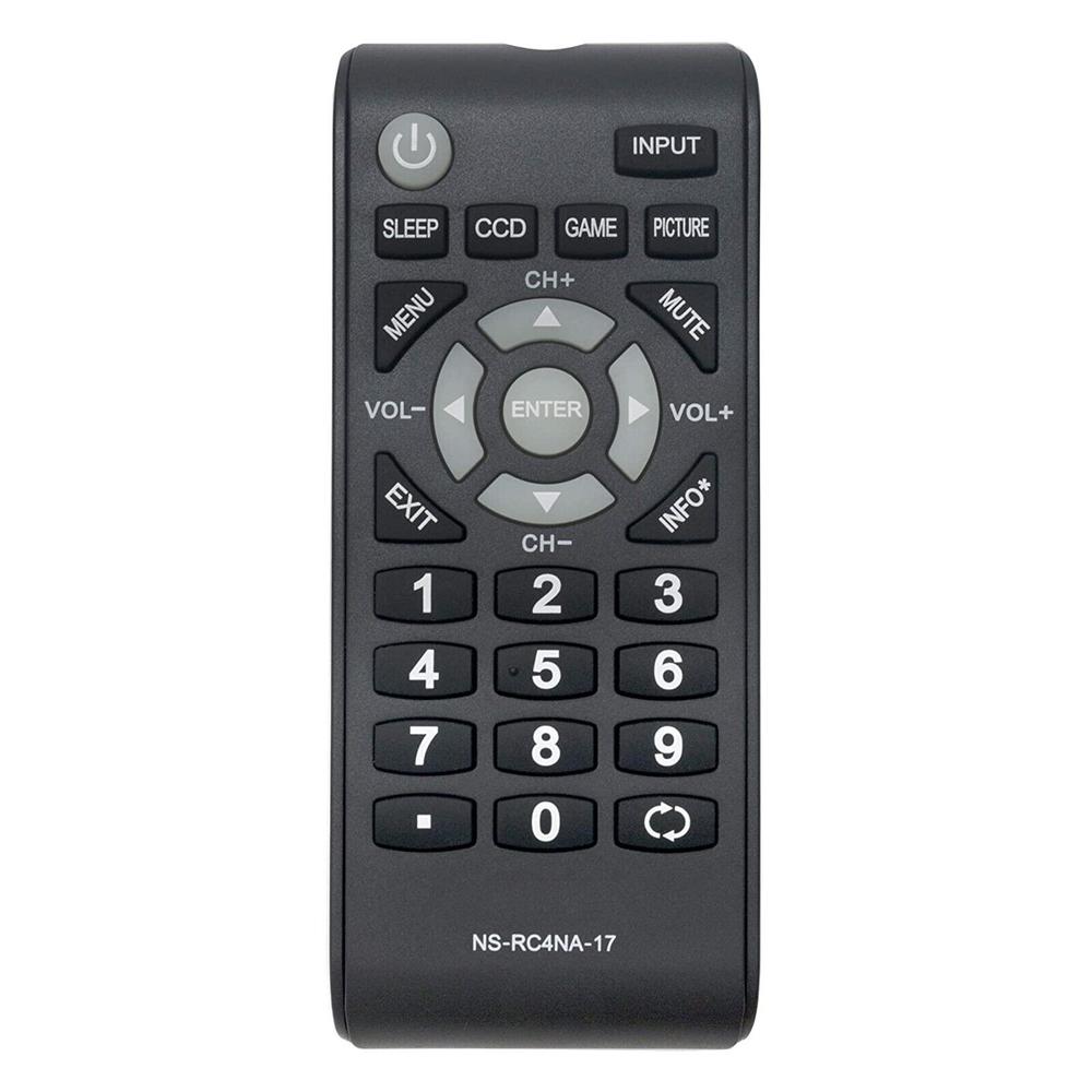 Great Choice Products New Ns-Rc4Na-17 Tv Remote Control For Insignia Tv Ns-24D510Na17 Ns-55D510Na17