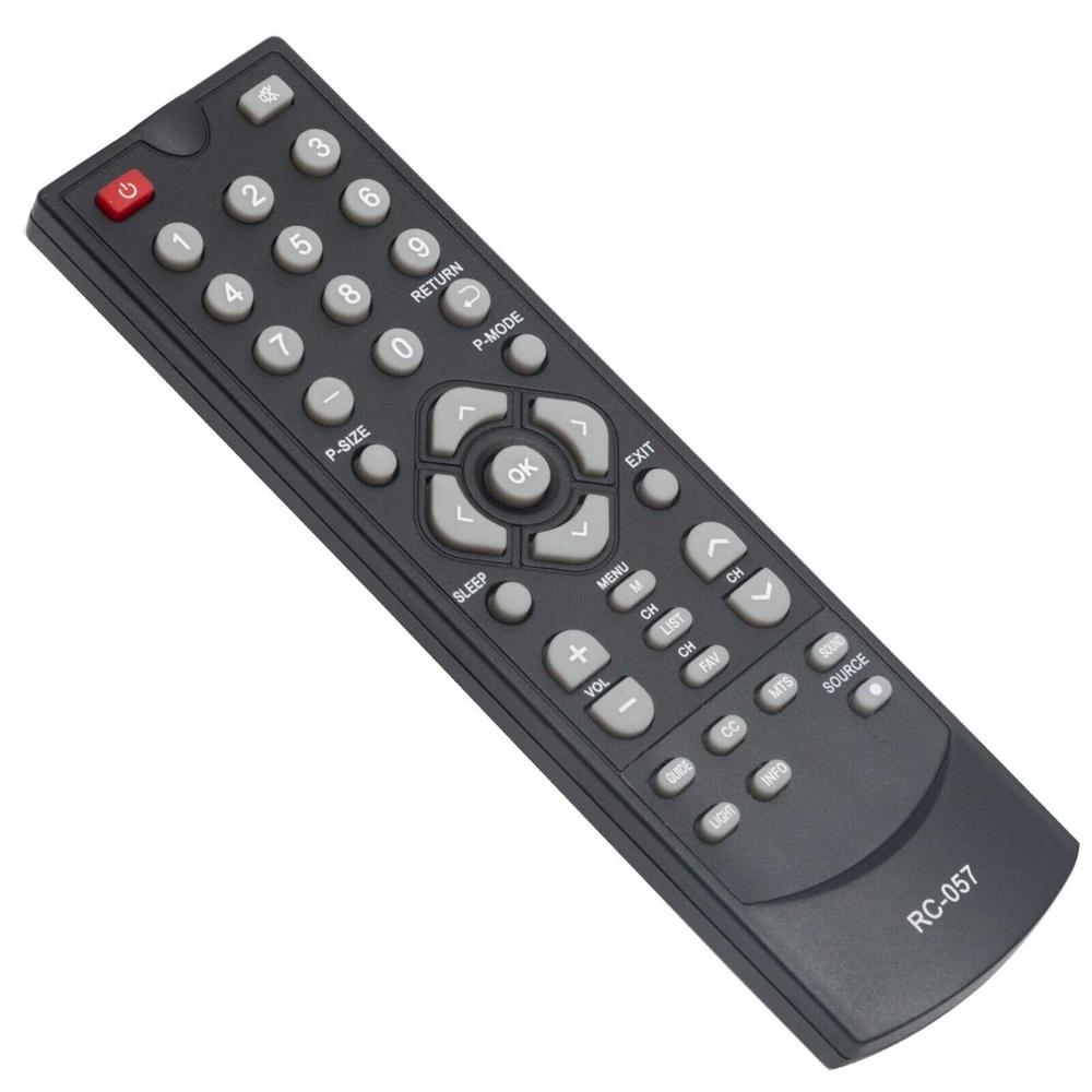 Great Choice Products Rc-057 Replace Remote Control For Coby Tv Tftv1925 Tftv2225 Ledtv2326 Ledtv1935