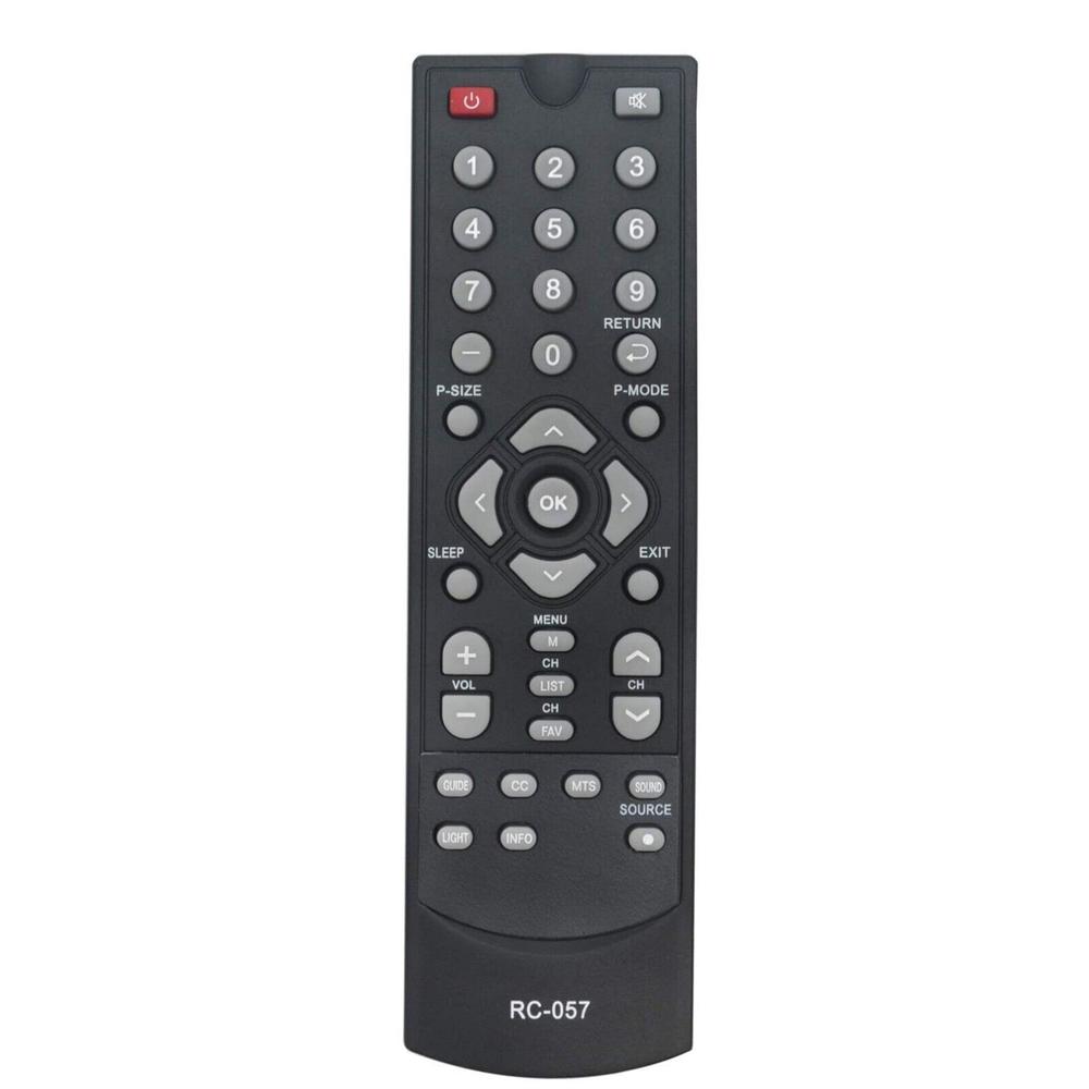 Great Choice Products Rc-057 Replace Remote Control For Coby Tv Tftv1925 Tftv2225 Ledtv2326 Ledtv1935