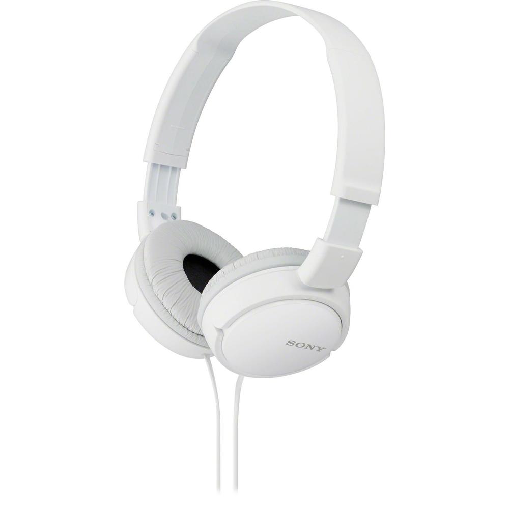 Sony - ZX Series Wired On-Ear Headphones - White