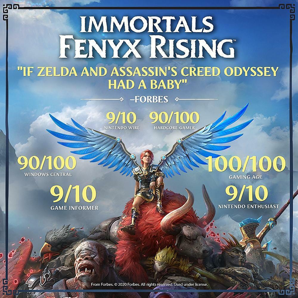 Great Choice Products Immortals Fenyx Rising Standard Edition - Xbox One, Xbox Series X