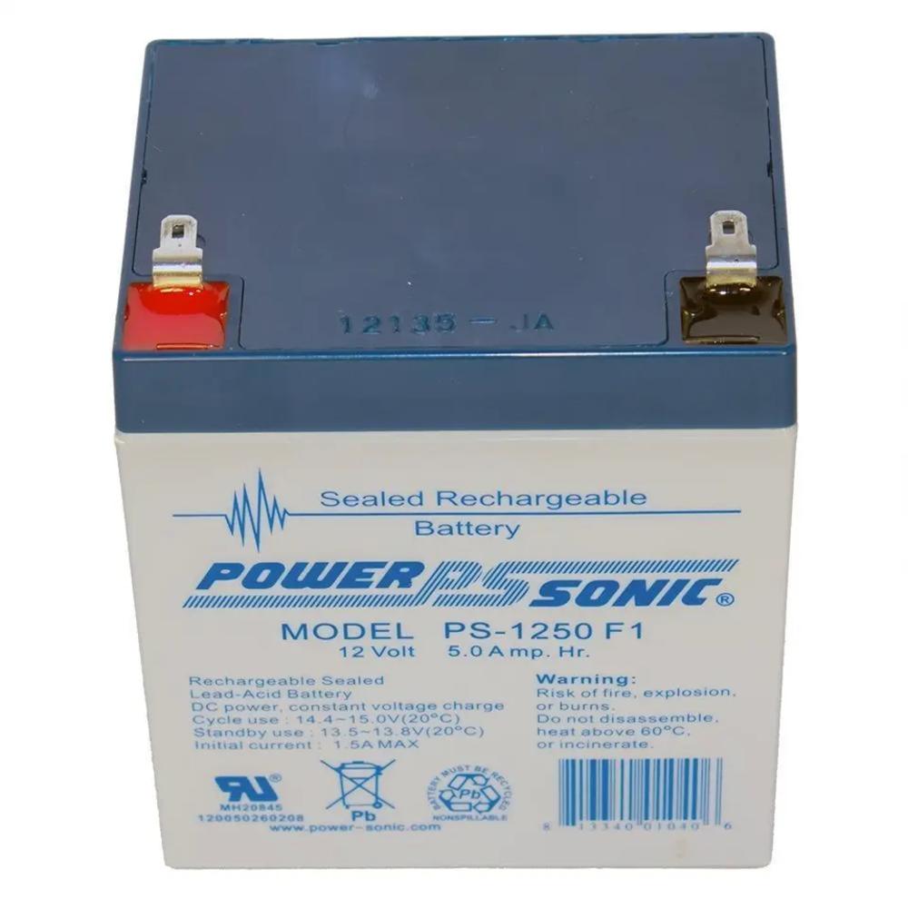 GCP Products Power-Sonic 12V 5Ah Sla Battery Replacement For Garage Door 41A822