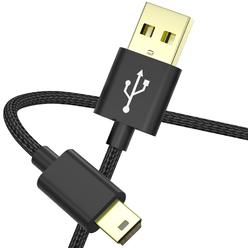 Great Choice Products Camera Usb Cable,Braided Mini Usb Data Transfer Cord For Canon Rebel/Powershot/Eos/Dslr/Elph Digital Cameras, Camcorder …