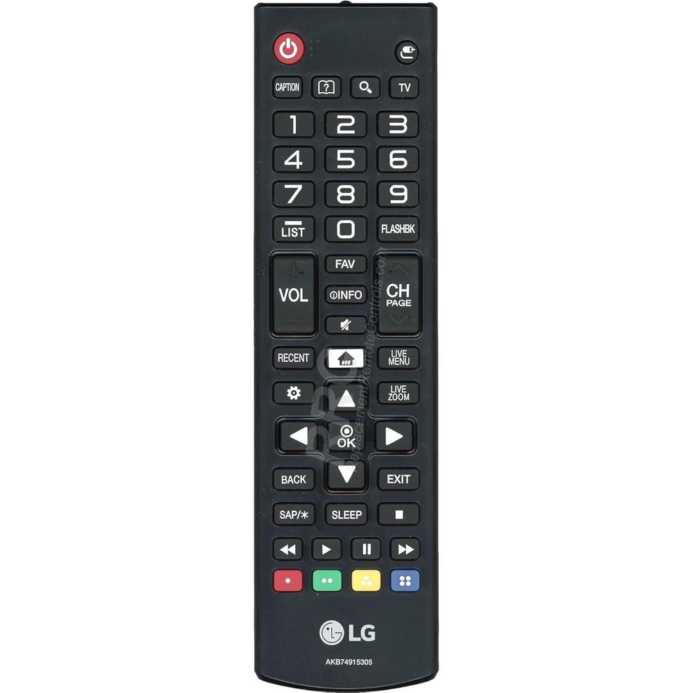 LG Akb74915305 Tv Remote Control For 43Uh6030 43Uh6100 43Uh6500 49Uh6030 49Uh6090 49Uh6100 49Uh6500 50Uh5500 50Uh5530 55Uh6…