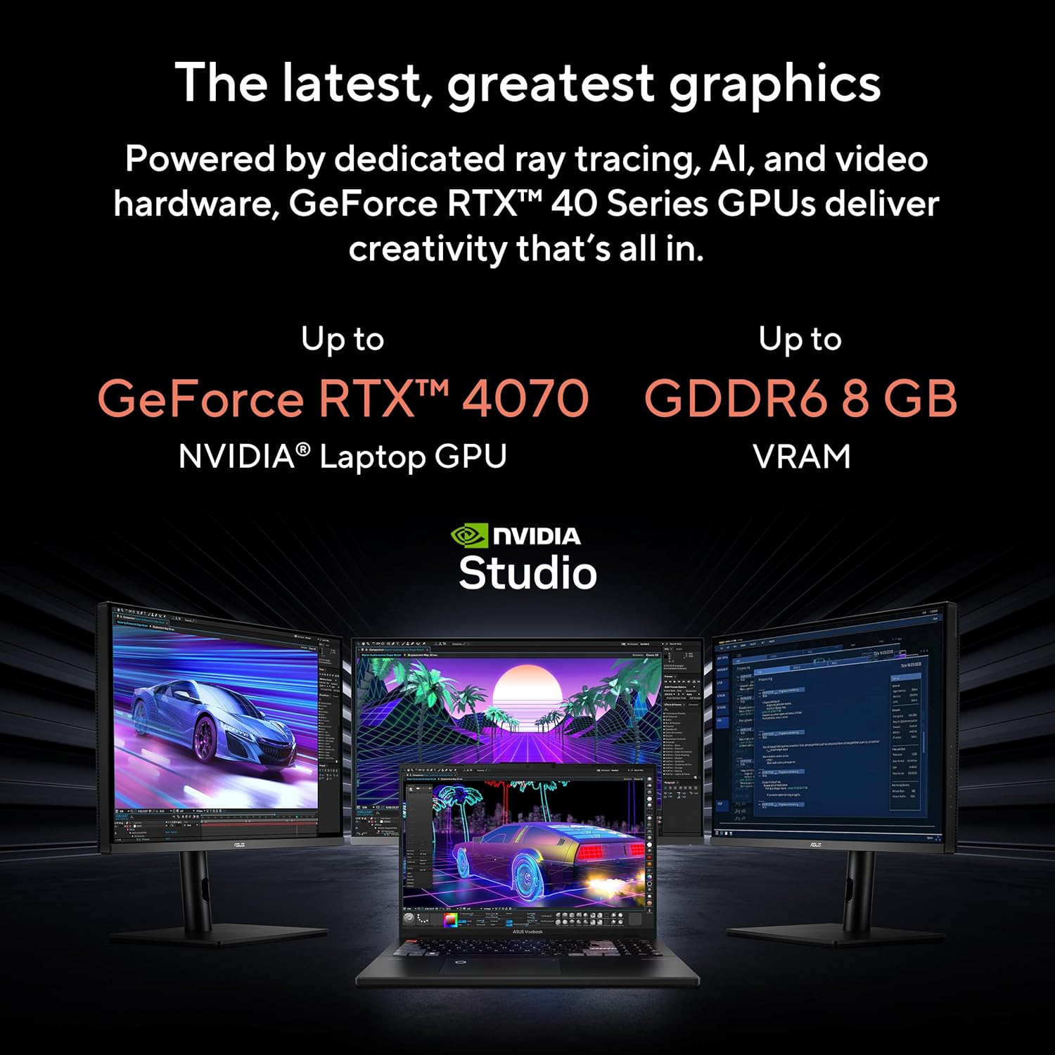 ASUS Vivobook Pro 16X Laptop, 16” 16:10 Display, Intel Core i9-13980HX CPU, NVIDIA GeForce RTX 4070 GPU, 32GB RAM, 1TB S…