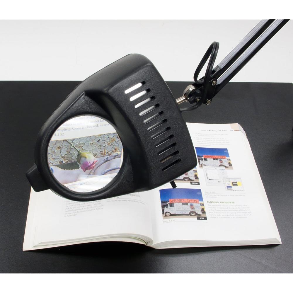 Darice Studio Designs 12308 Magnifying Lamp, 13-watt, Black
