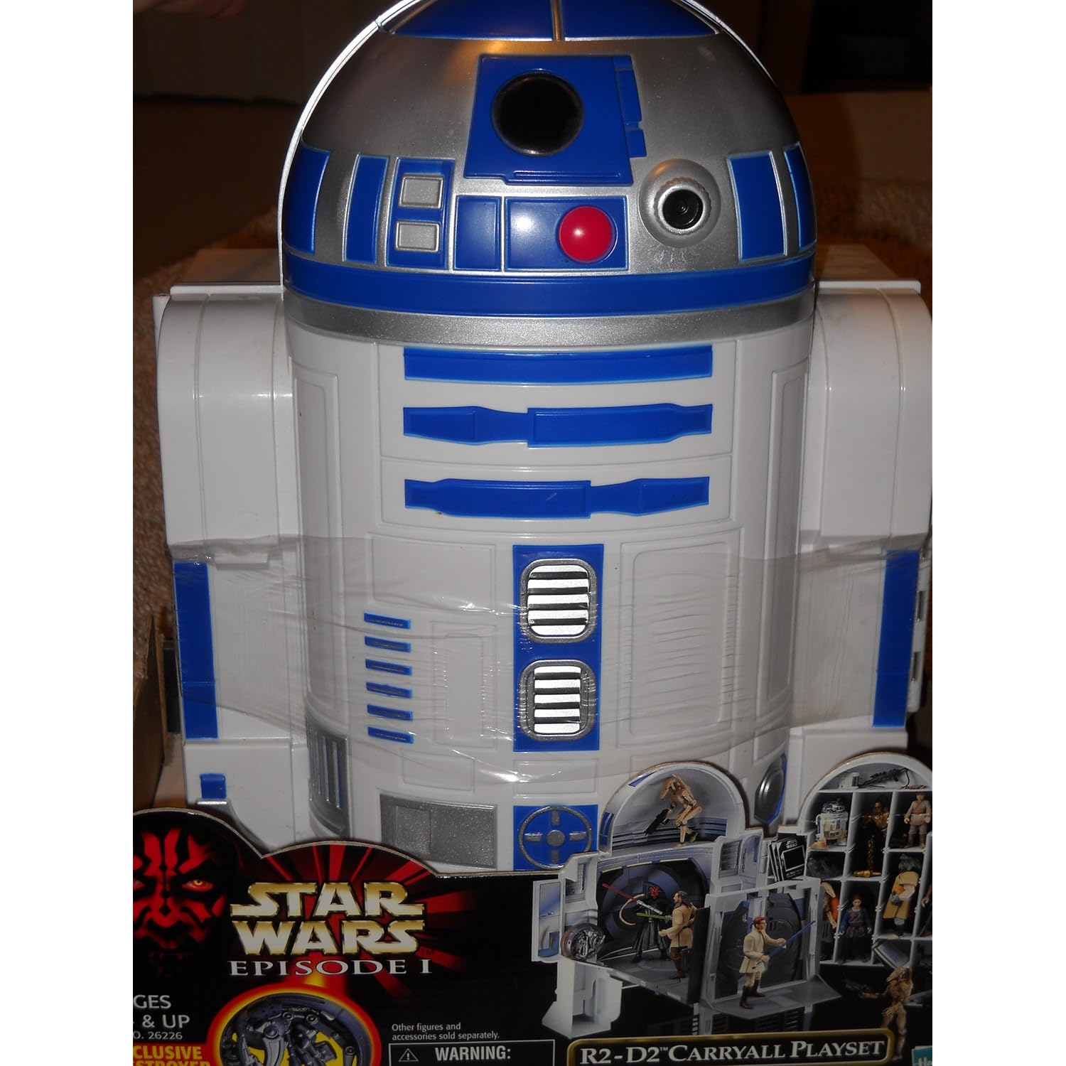 Hasbro Star Wars Episode 1 R2-D2 Carryall Playset with Exclusive Destroyer Droid Figure