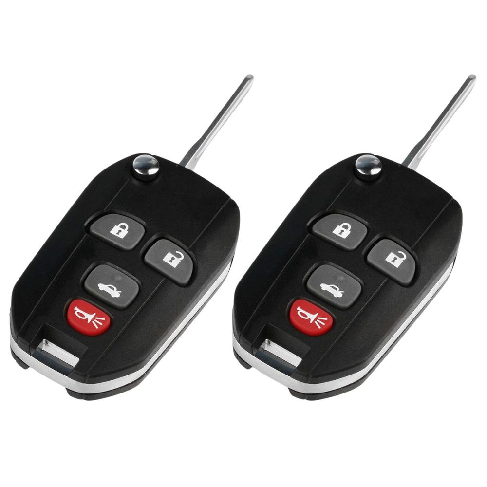 USARemote Flip Key Fob fits 2005-2010 Chevy Pontiac Saturn Keyless Entry Remote (15252034), Set of 2
