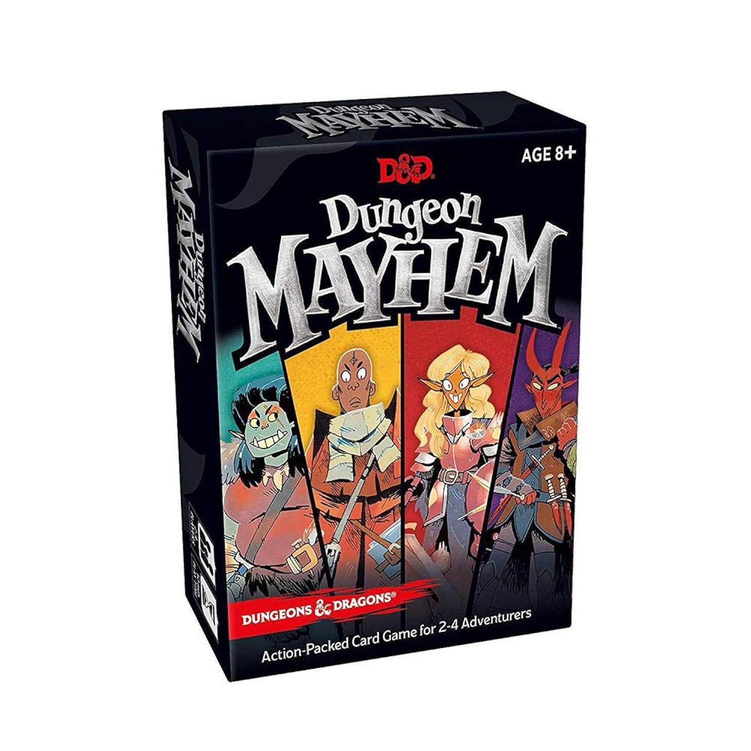 Wizards of the Coast Dungeons & Dragons Dungeon Mayhem | Dungeons & Dragons Card Game | 2–4 Players, 120 Cards