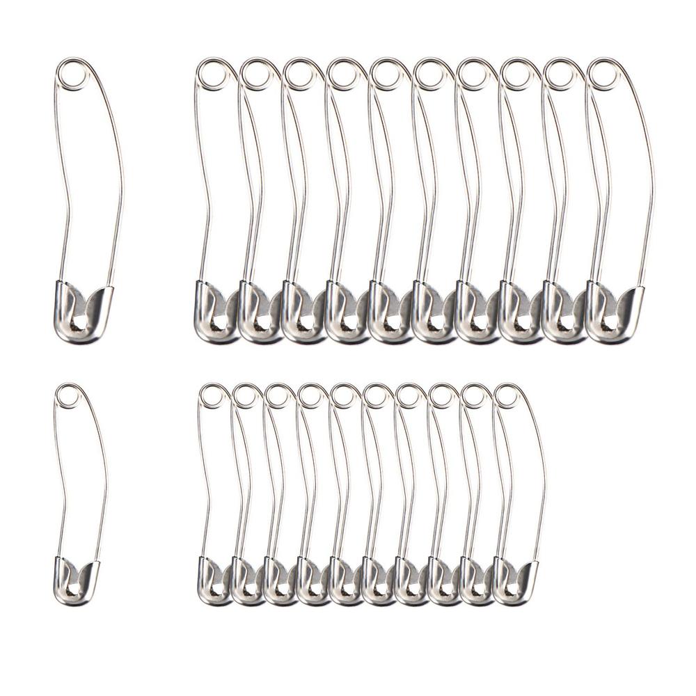 Great Choice Products 160 Pc Two Size Quilting Pins 1 Inch And 1.5 Inch Curved Quilting Safety Pins Curved Safety Pins Quilting Basting Pins W…