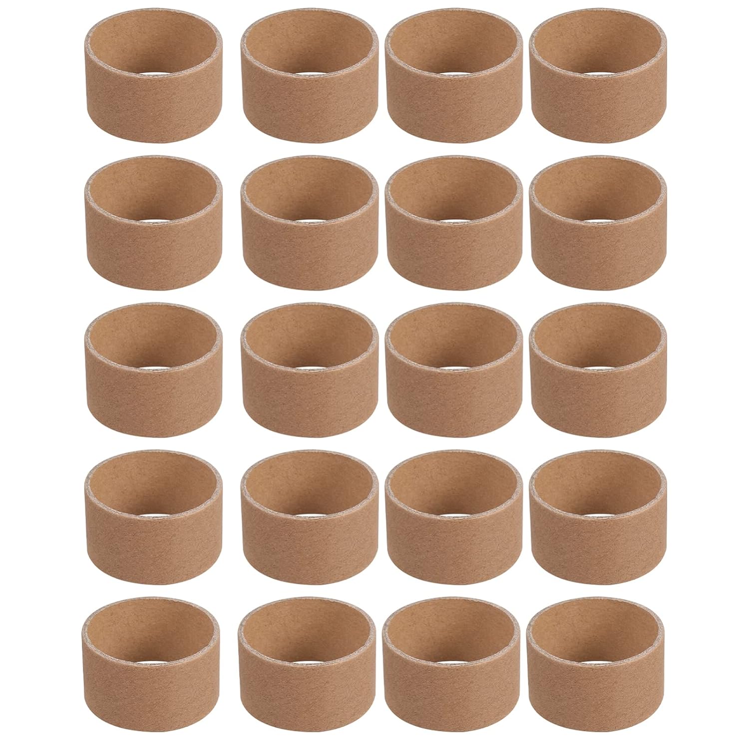 Great Choice Products 20Pcs Cardboard Tube Crafts Round Cardboard Tubes, Brown Cardboard Tubes For Crafts, Craft Rolls Tubes For Diy Art Craft…