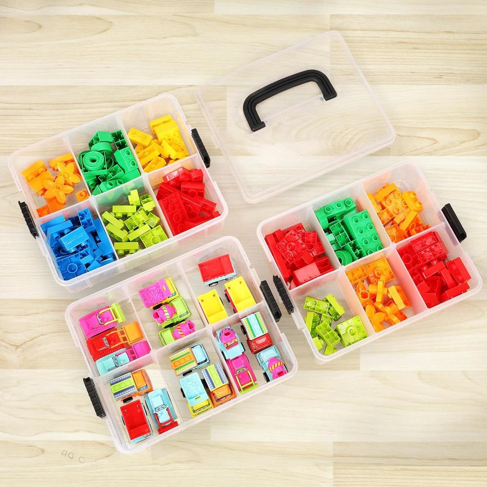 Great Choice Products 3-Tier Stackable Storage Container, Bins & Things ...