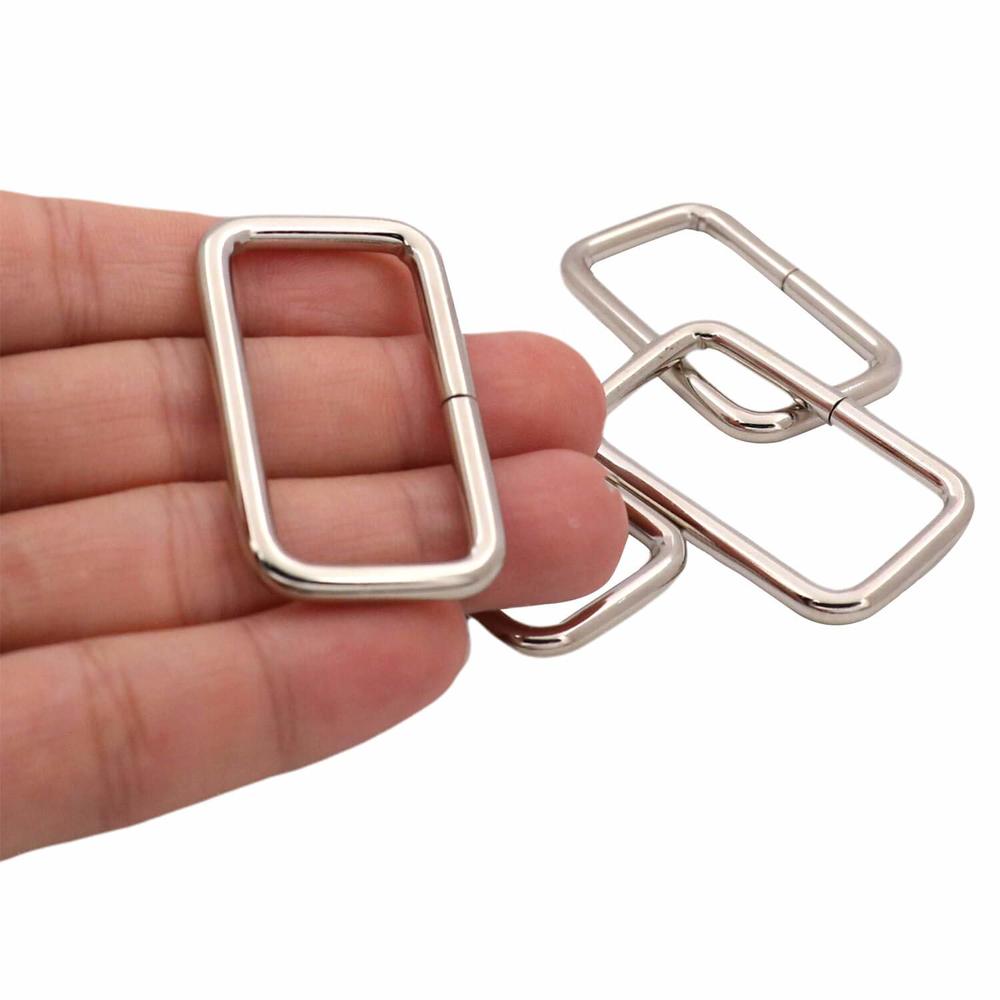 Great Choice Products Metal Rectangle Ring Buckles Square Strap Webbing ...