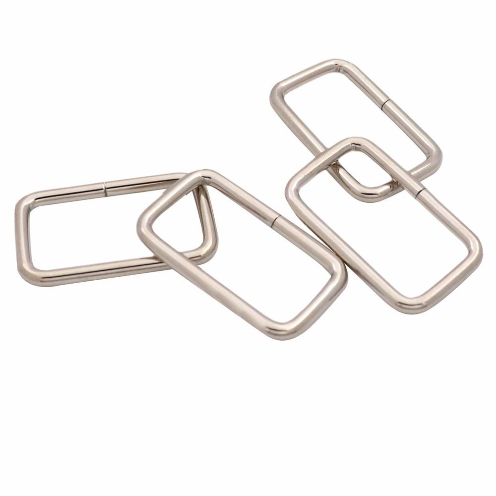 Great Choice Products Metal Rectangle Ring Buckles Square Strap Webbing ...