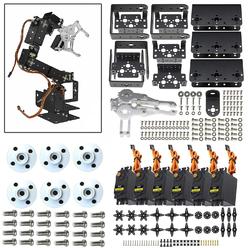 Great Choice Products Robotic Arm Kit Rot3U 6Dof Aluminium Mechanical Robotic Clamp Claw Kits For Boys & Girls To Learn Programming/Science/Te?