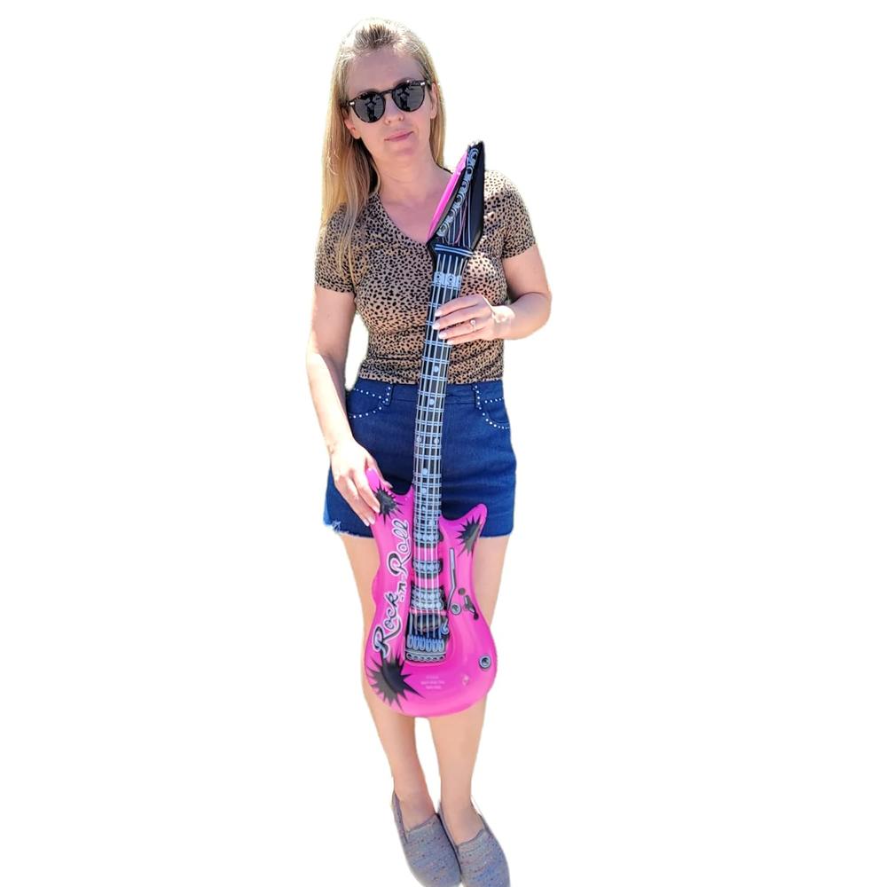 Great Choice Products Rock Inflatable Guitar (40 Inches) Vinyl. Perfect ...