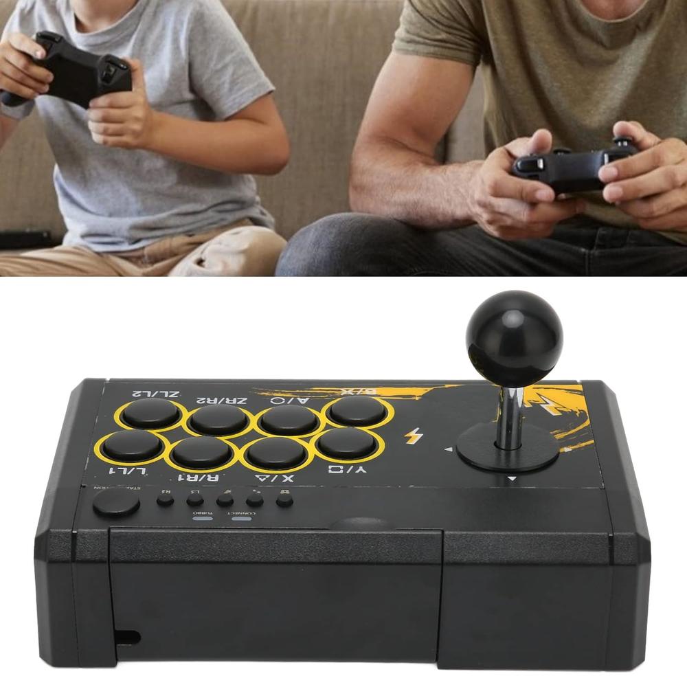 Great Choice Products Arcade Stick, Pc Gaming Controller Usb Wired Game Joystick Retro Arcade Fighting Controller Games Console Gamepad For Ps…