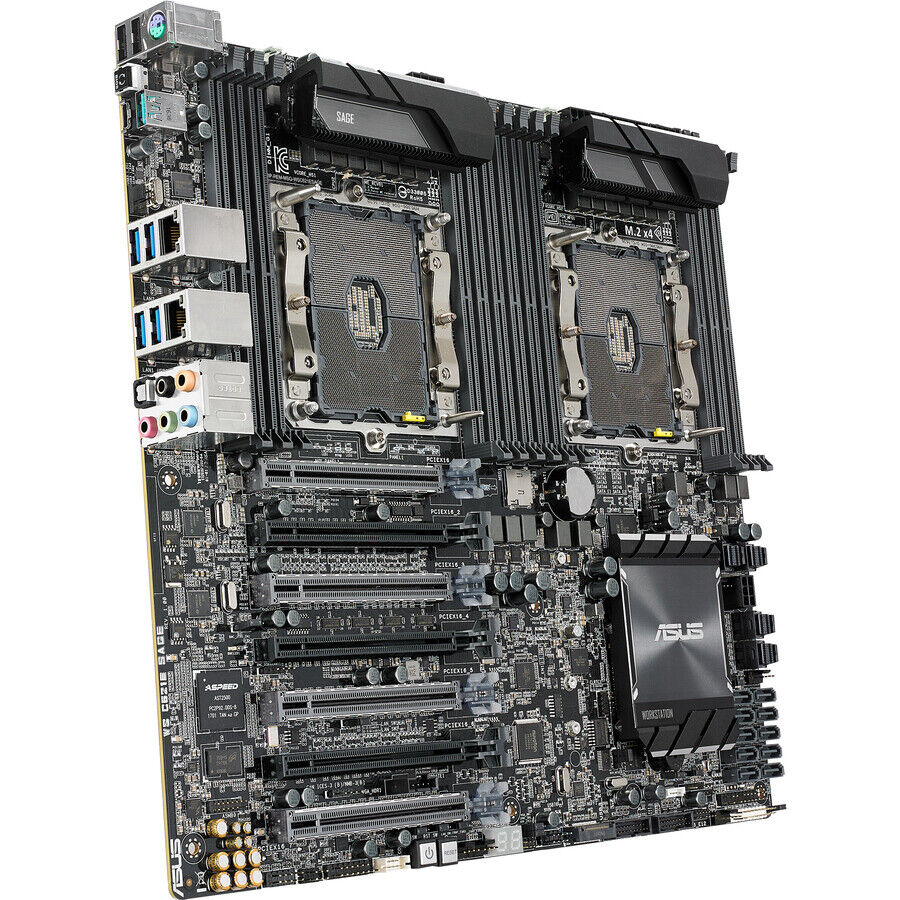 Asus WS C621E SAGE Workstation Motherboard - Intel C621 Chipset - Socket P LGA-3