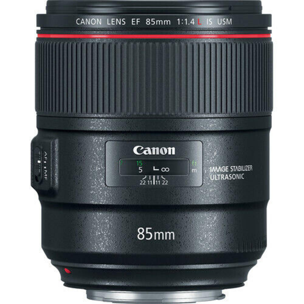 Canon EF 85mm f/1.4L IS USM Lens 2271C002 - Essential Accessory Bundle
