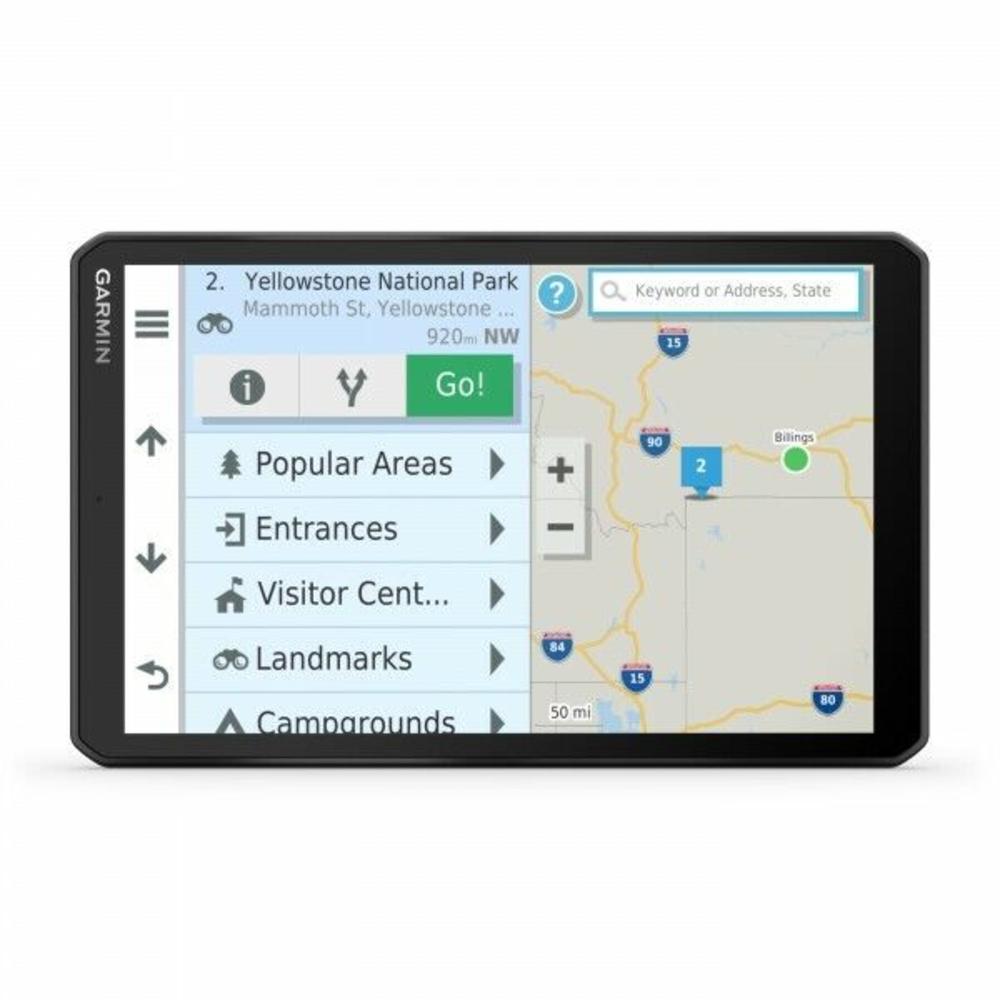 Garmin RV 895 8" RV and Camping Navigator with  Map Updates 010-02748-00