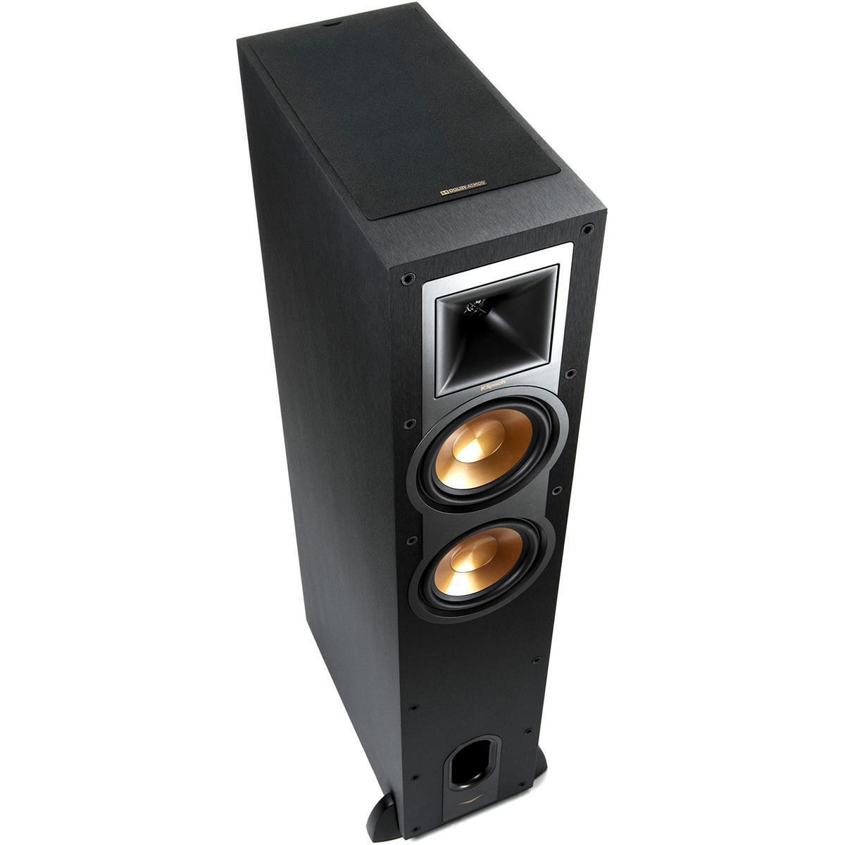 Klipsch Reference R-26FA Floorstanding Speaker, Black #1064184