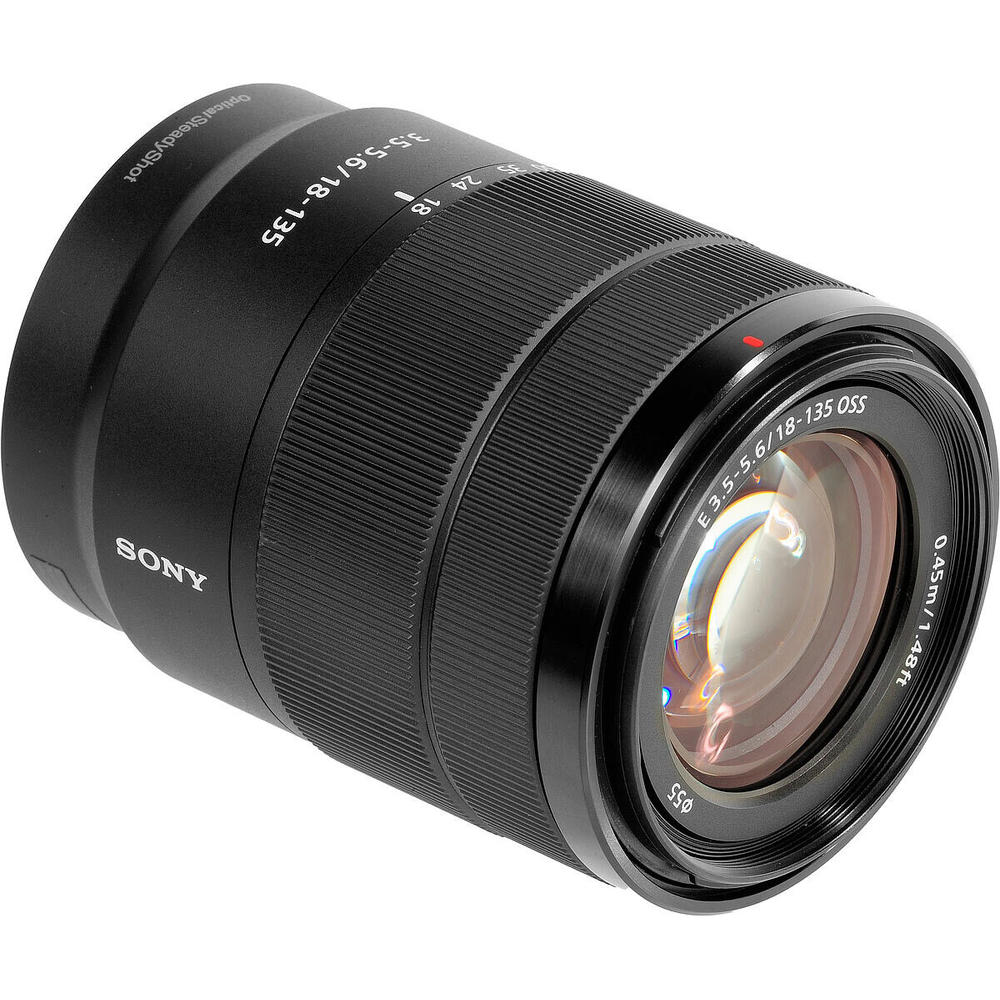 Sony E 18-135mm f/3.5-5.6 OSS Lens (SEL18135) - Bulk Packaging White Box