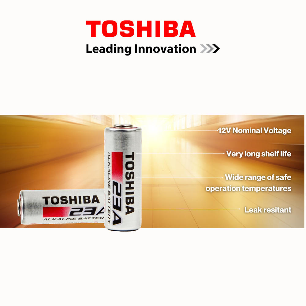 Toshiba A23 Battery 12Volt 23AE 21/23 GP23 23A 23GA MN21 (1000 Batteries)