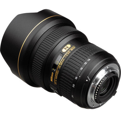 Nikon Af-S Nikkor 14-24Mm F/2.8G Ed Lens #2163 Pro Bundle Brand New