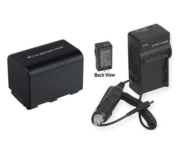 Great Choice Products Battery+Charger For Sony Hdr-Cx500Ve Hdr-Cx505 Hdrcx505 Hdrhc9E Hdr-Sr5 Hdr-Sr5C