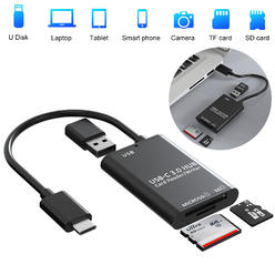 Great Choice Products Usb C To Micro Sd Tf Card Reader Writer Type C Hub Otg Adapter With Usb 3.0 Us