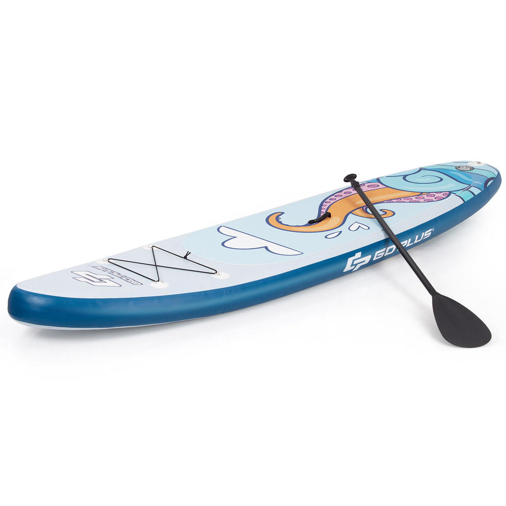 Great Choice Products 11' Inflatable Stand Up Paddle Board Surfboard W/Aluminum Paddle Pump