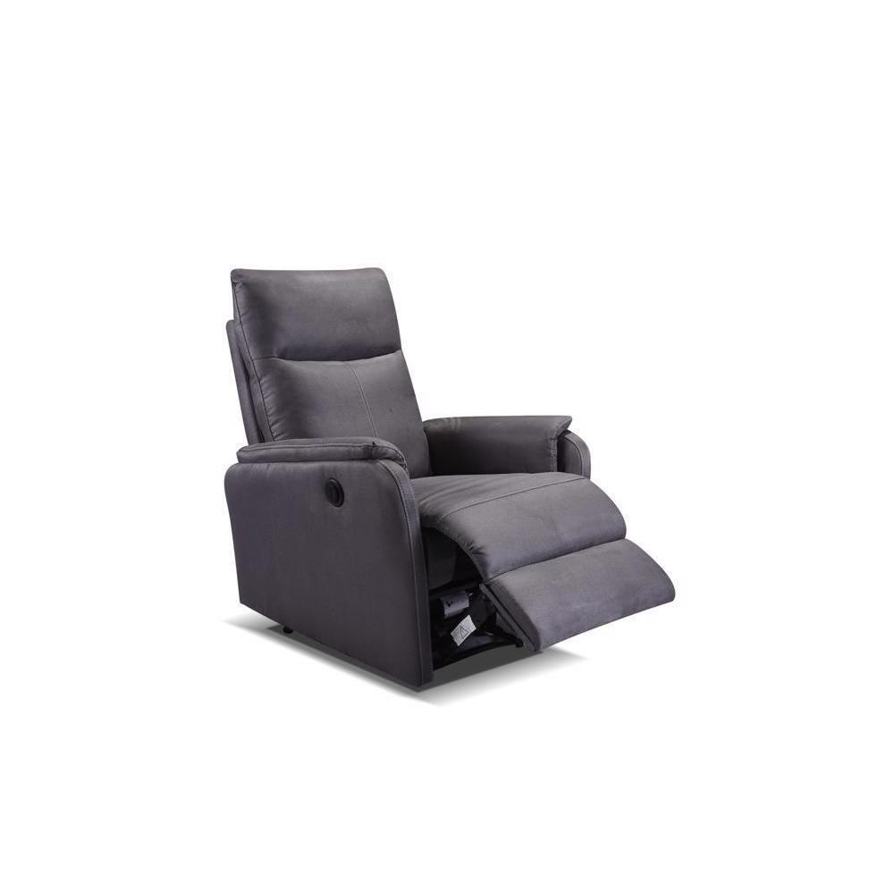 Great Choice Products Eecliner Recliner Single Chair With Usb Charge Port Dark Gray
