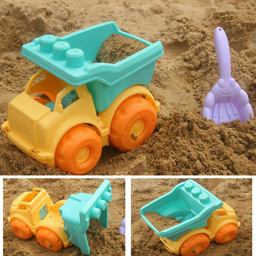 Great Choice Products 13 Pcs Kids Beach Sand Toys Sandbox Bucket Shove Tool Fun Play Set For Ages 3-10