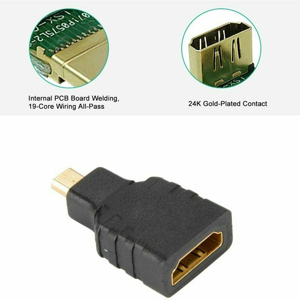 Great Choice Products Micro Hdmi Type D Male To Hdmi Type A Female ...
