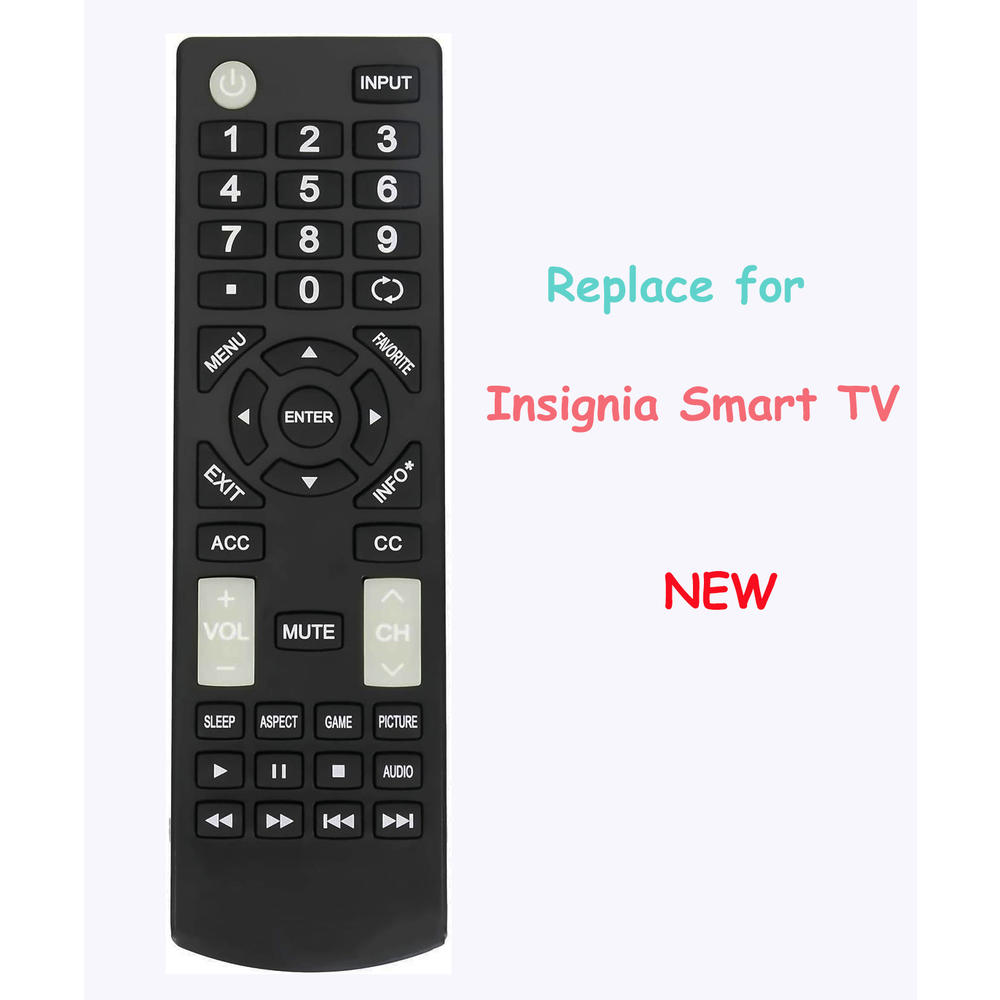 Great Choice Products New Remote Control Replace For Insignia Led Lcd Tv Ns-24D310Na17 Hu55K306F