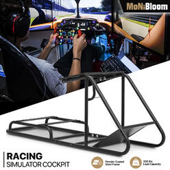 Great Choice Products Racing Simulator Cockpit Wheel Stand Fit Logitech G25 G27 G29 Thrustmaster Xbox