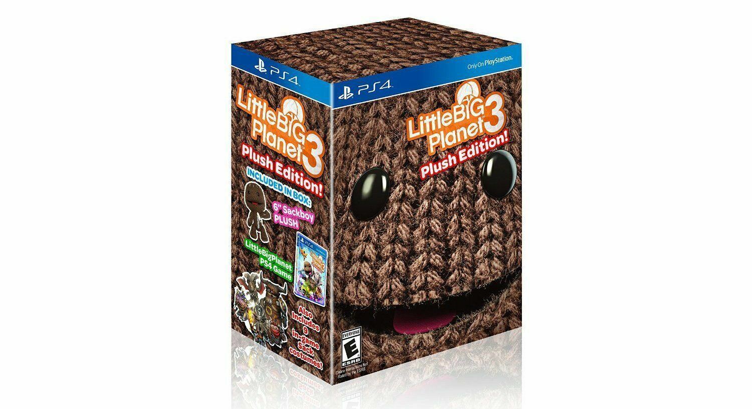 Great Choice Products Littlebigplanet 3: Day One Edition & Plush Edition [Playstation 4 Ps4] New