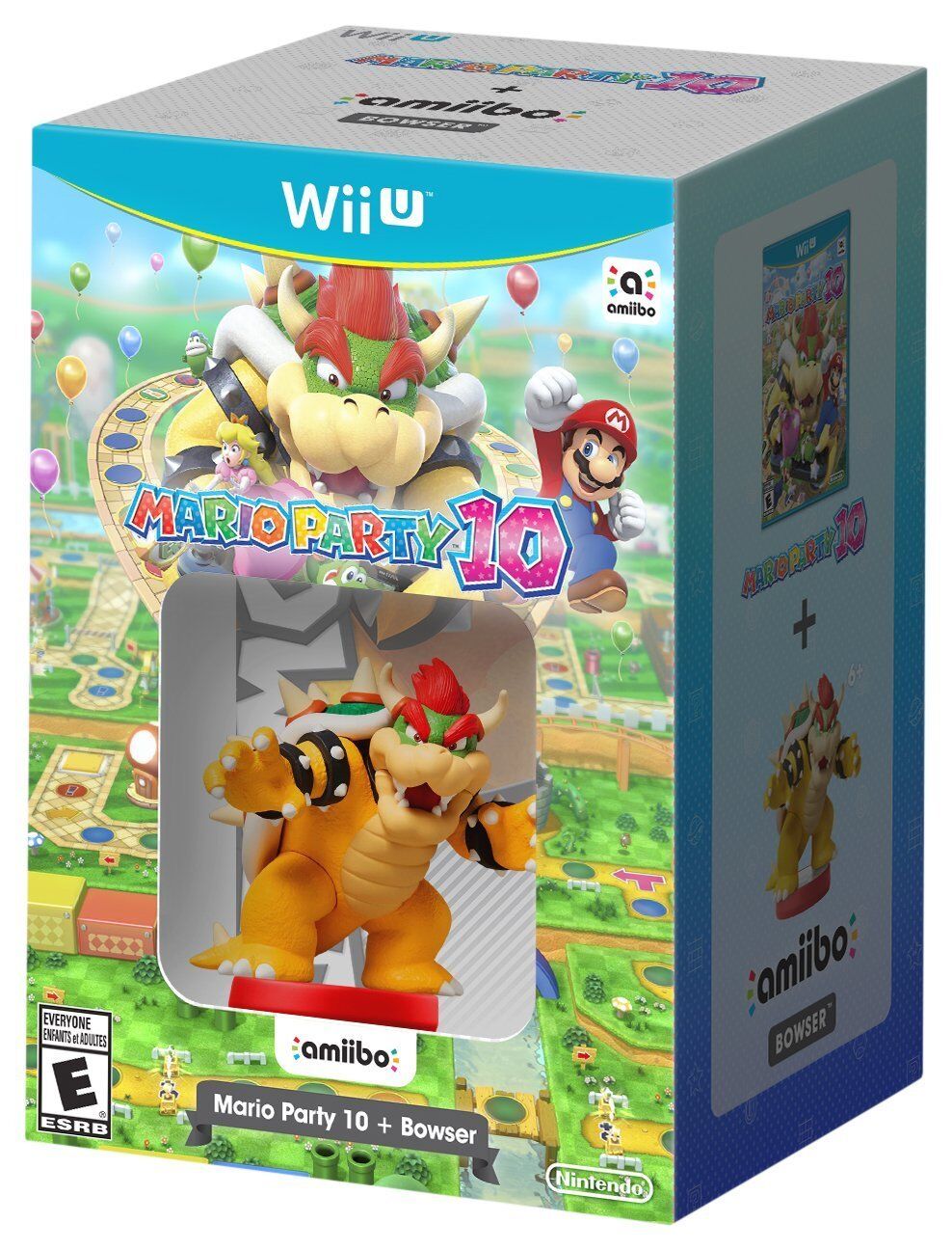 Great Choice Products Mario Party 10 W/ Bowser Amiibo Bundle [Nintendo Wii U, Ntsc Video Game] New