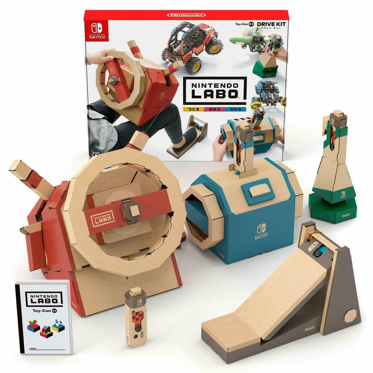 Great Choice Products Nintendo Labo Toy-Con 03: Drive Kit [Nintendo Switch Toy World Edition] New
