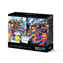 Great Choice Products Nintendo Wii U 32Gb Console - Smash Splatoon Deluxe Set - Black [Wii U] New