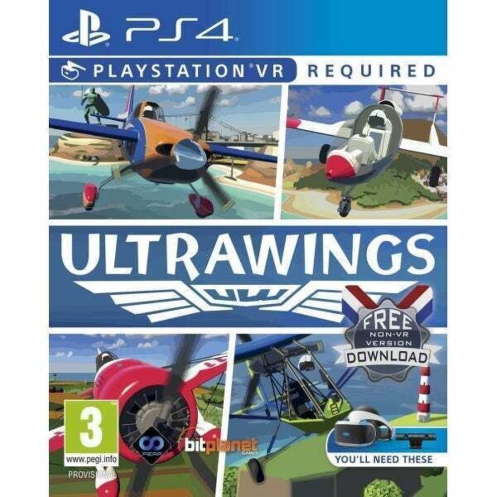 Great Choice Products Ultrawings Vr - Sony Playstation 4 [Ps4 Perp Games Flying Simulation] New