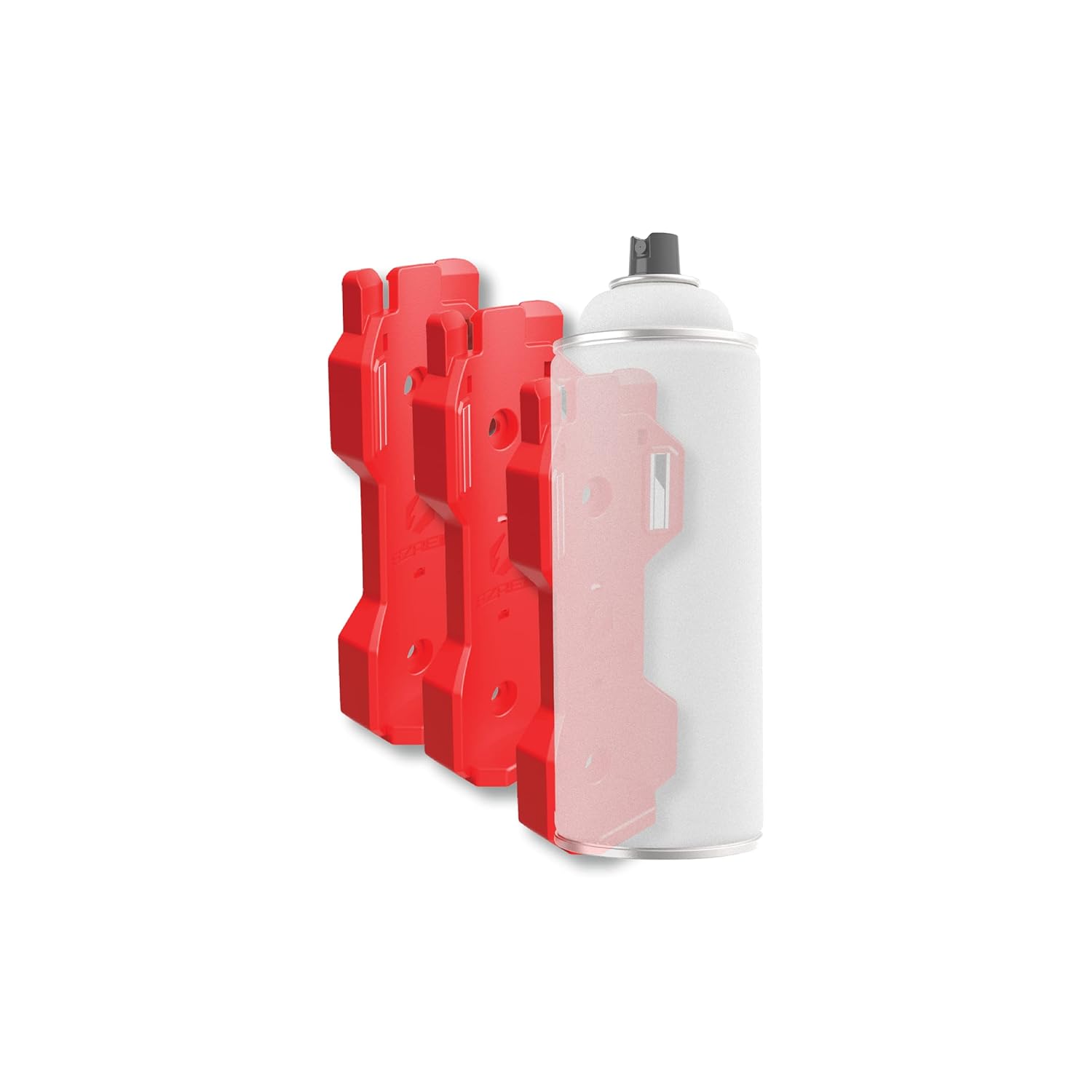 Great Choice Products Magnetic Spray Can Holder 3-Pack Flexible Non-Marring Polymer Lid Holder