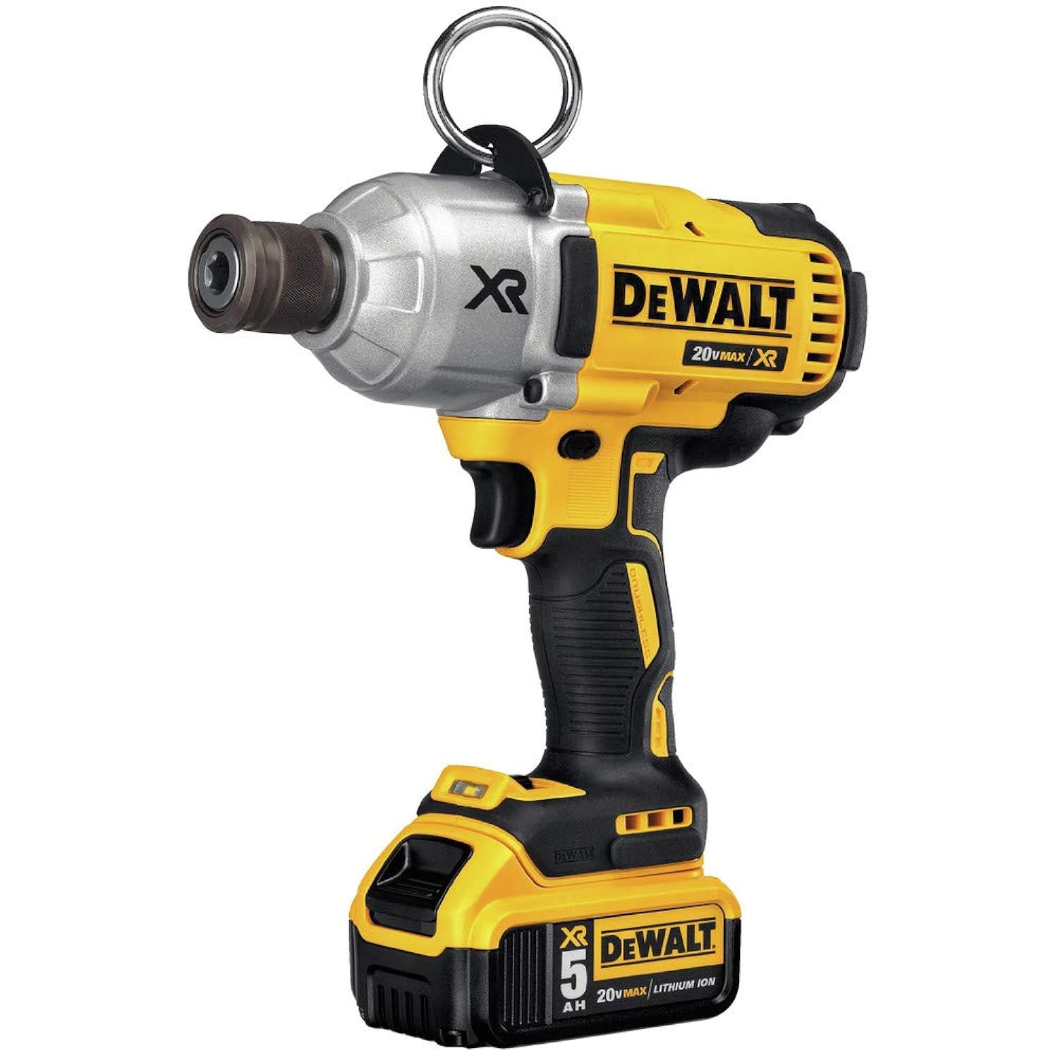 DEWALT 20V MAX XR Cordless Impact Wrench Kit with Quick Release Chuck (DCF898P2)