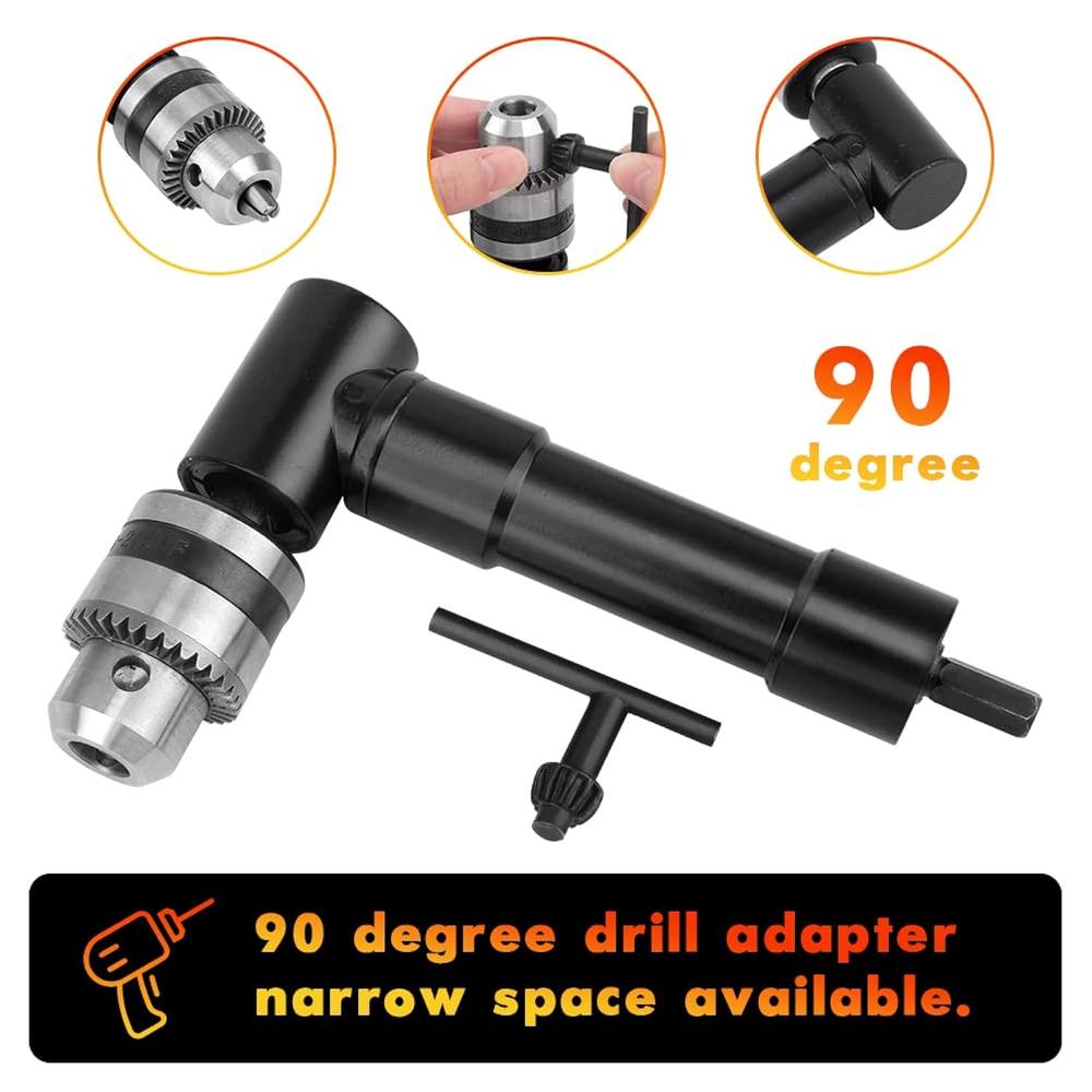 Great Choice Products Right Angle Attachment 90 Degree Cordless Right ...
