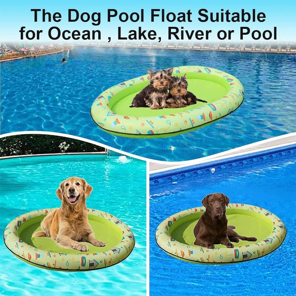 Great Choice Products Pool Floats Dogs Inflatable Dog Float For Pool ...